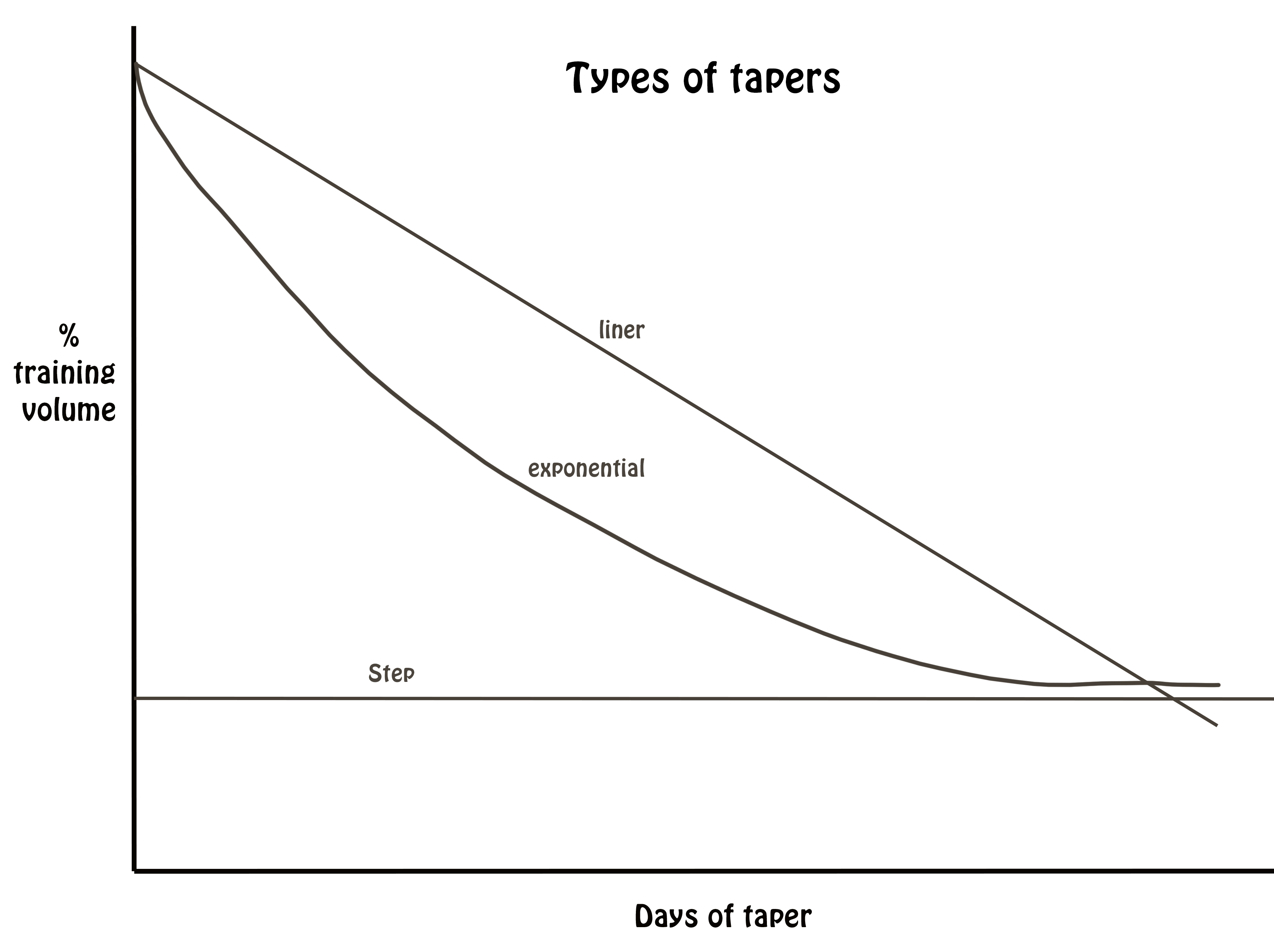 The Science of the Taper – Sweat Sweetly